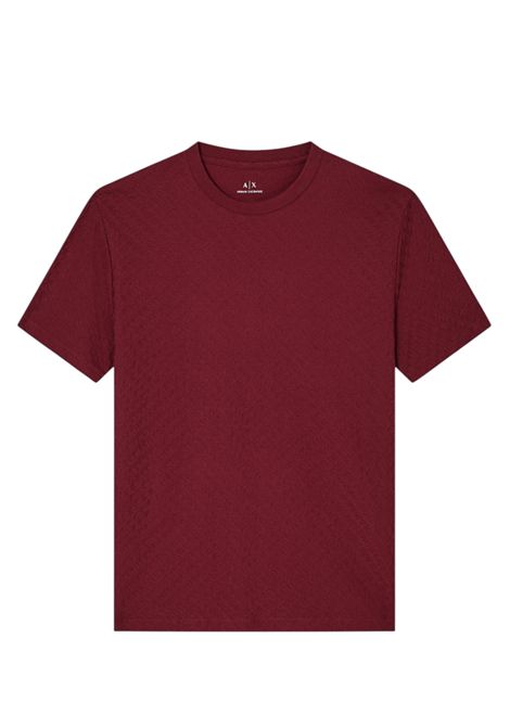 T-shirt regular fit tessuto jacquard ARMANI EXCHANGE | T-shirt | XM001431 AF10337FA036